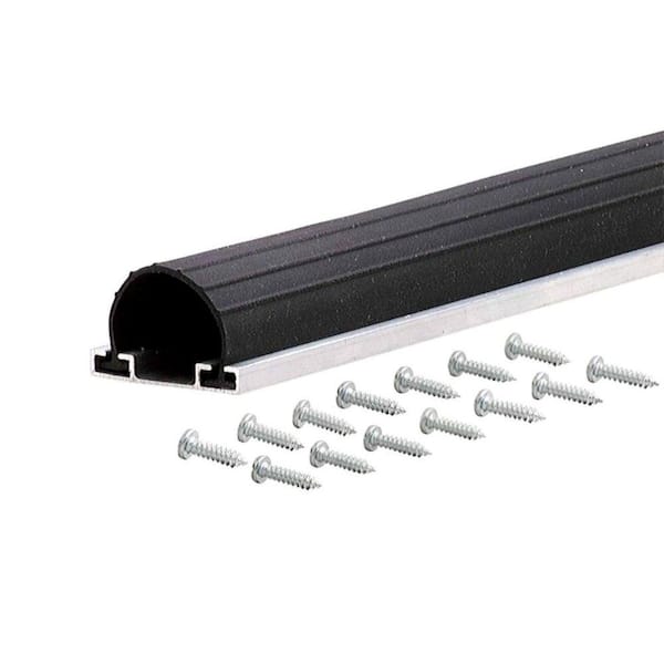 Garage Door Bottom Aluminum and Vinyl w/ Screw 1-5/8 in. x 9 ft.