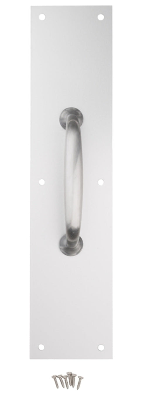 National Hardware N270-404 Pull Plate, Satin Nickel