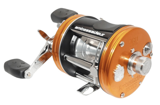 Abu Garcia 6500 CS Pro Rocket Plus Sunset Orange Custom Color Reel