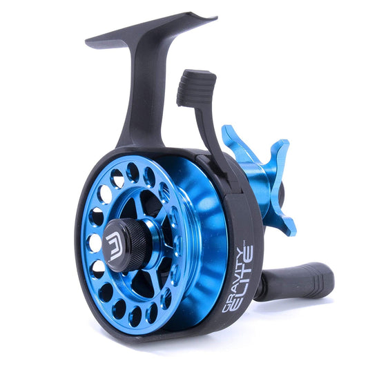 Clam 14479 Gravity Elite Reel - Graphite/CNC, LH Retrieve