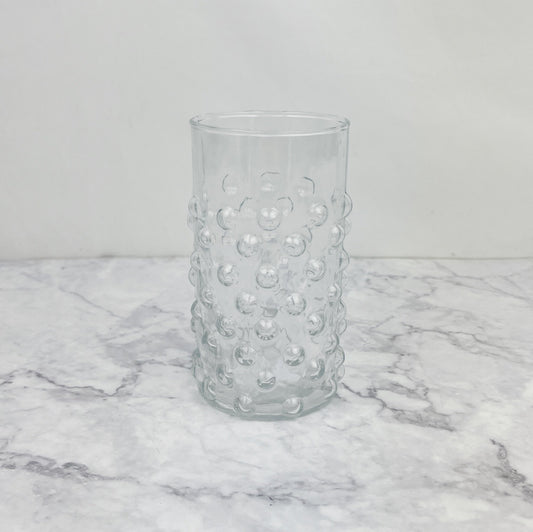 Hobnail Drinking Glass
