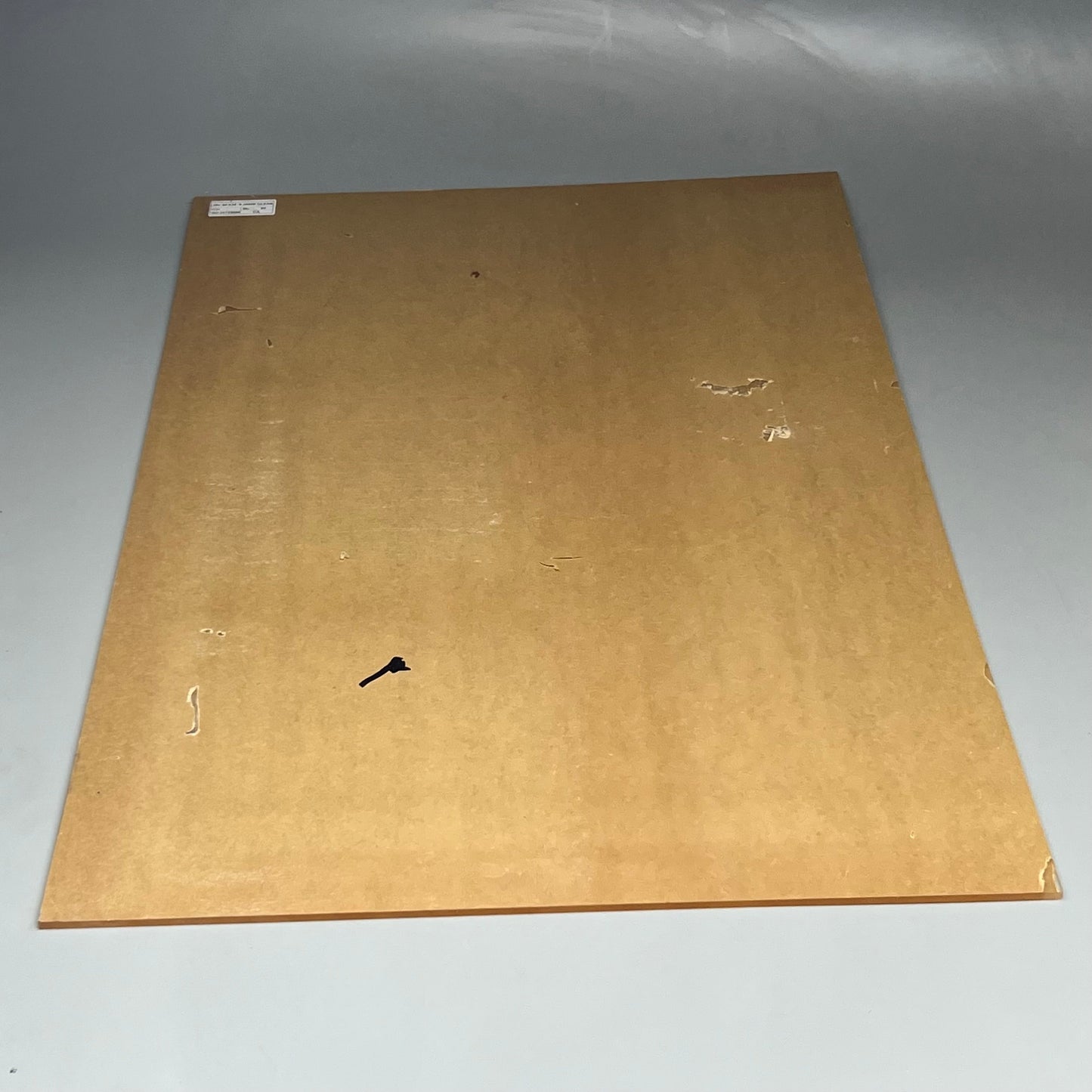 Clear Plexiglass Acrylic Plastic Piece .500 X 24" X 36" Paper Masked GO-19526540