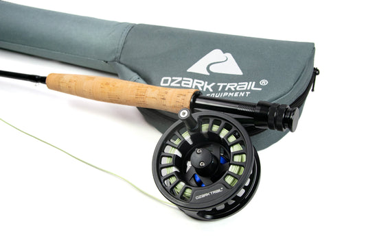 Ozark Trail 5WT 8ft Graphite Fly Rod Combo