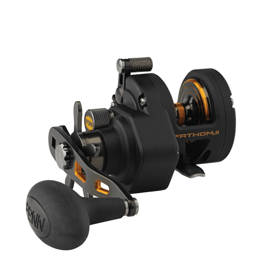 PENN Fathom II Star Drag Conventional Reel, Size 8XN, Right-Hand