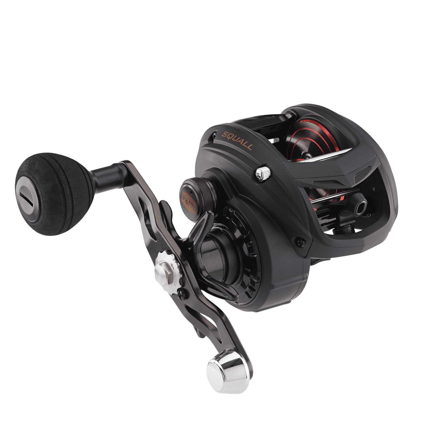 PENN Squall Low Profile Baitcast Reel, Size 400, 7.6:1 Gear Ratio