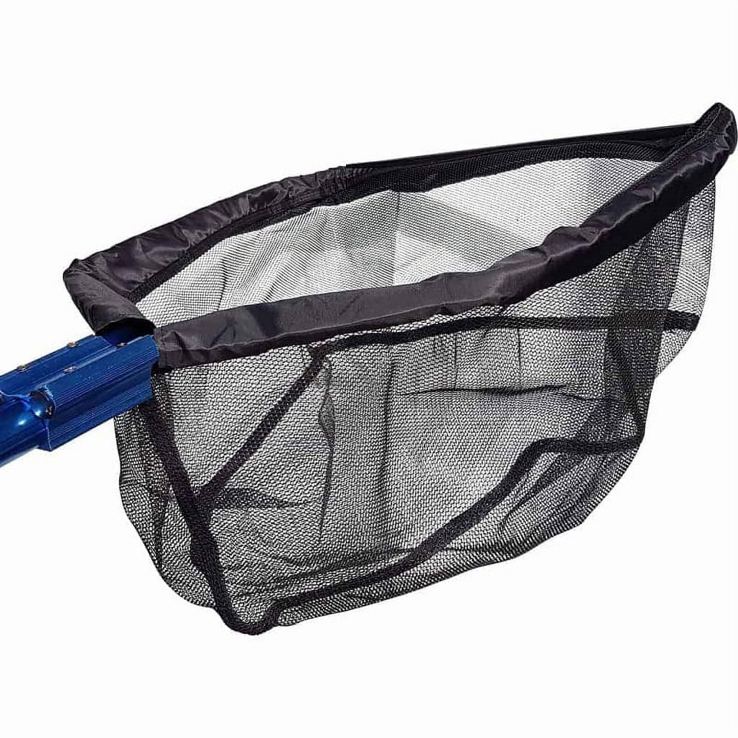 PondH2o Heavy Duty Debris Skimmer Pond Net Head 18' with Telescoping Pole Extends to 9 Foot, Pond Sludge Skimming Net