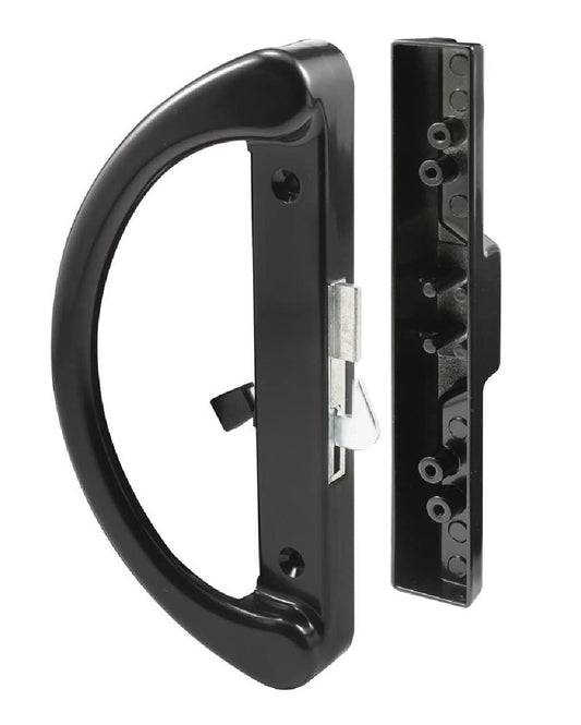 Prime-Line C 1252 Hook Latch Sliding Door Handle, Black