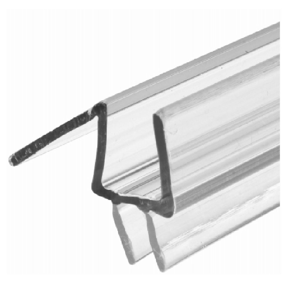 Prime Line M 6258 Frameless Shower Door Bottom Seal, Clear