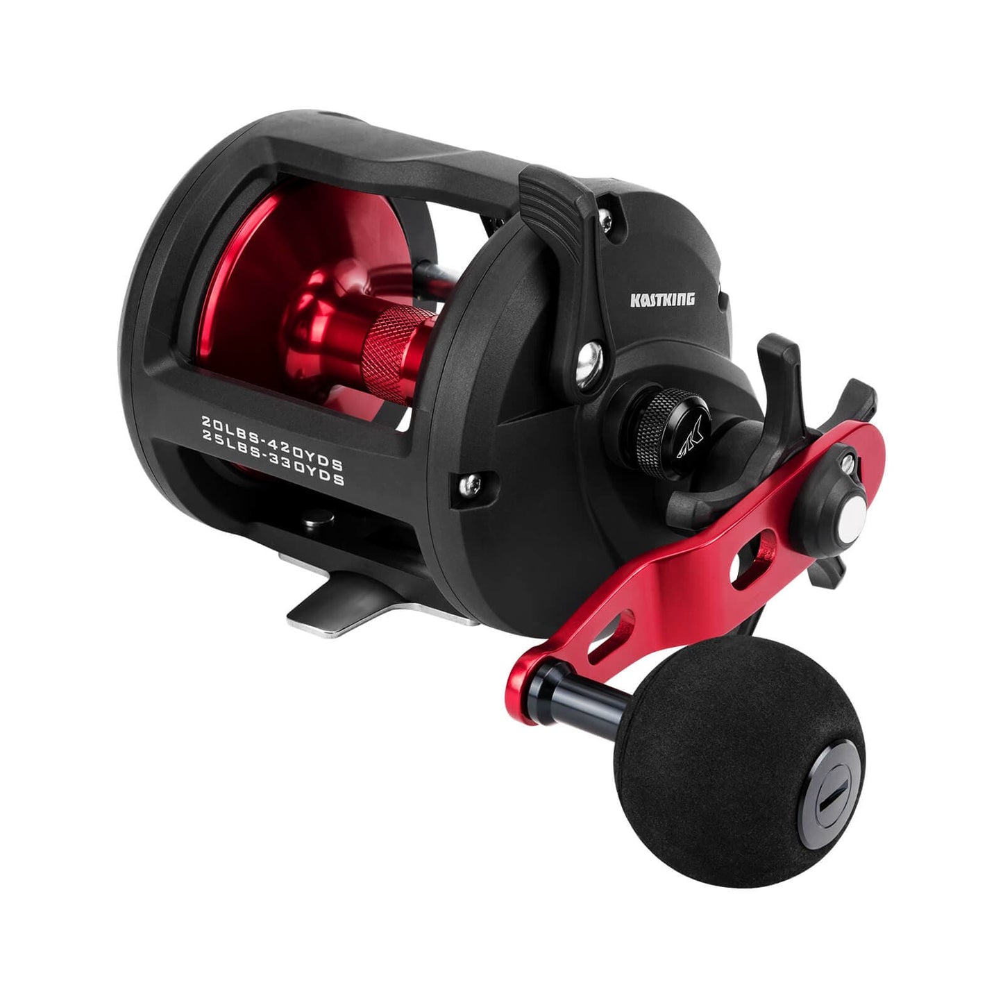 KastKing ReKon Line Counter or Level Wind Trolling Fishing Reel