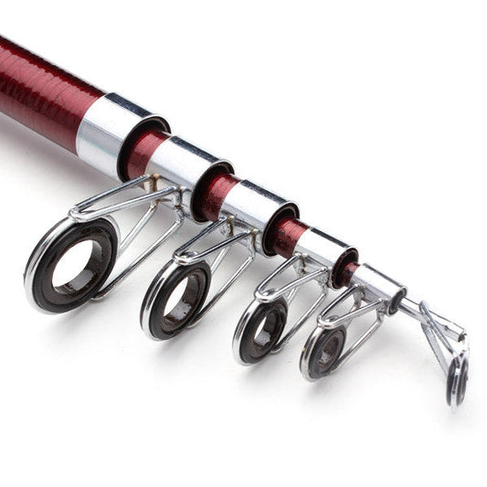 Mini Fishing Rod Fiber Glass Fishing pole+Fishing Spining Reel - GhillieSuitShop