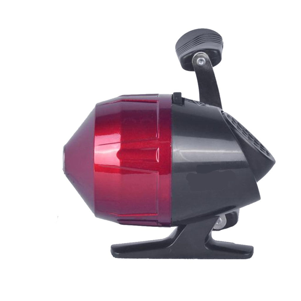 Spincast Stainless Steel Fishing Reel Red