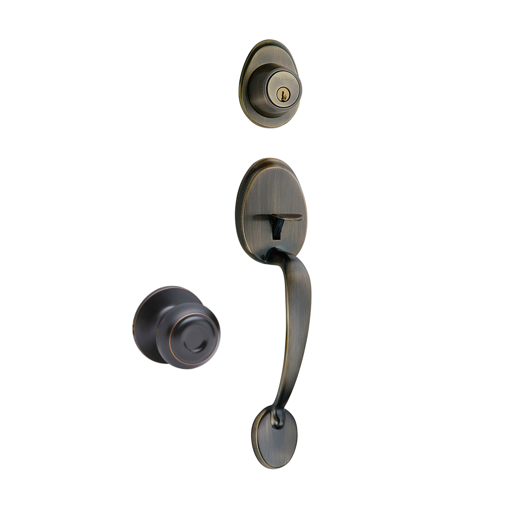 Aged Bronze Handleset