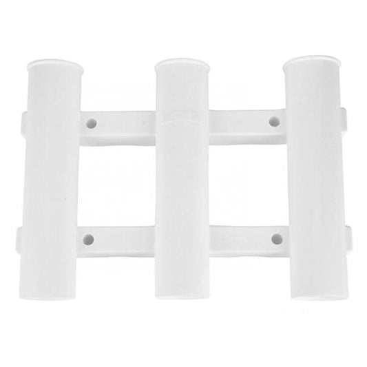 Aramox Fishing Rod Holder, Fishing Rod Bracket,Boat Fishing 3 Tube Rod Holder Bracket Rack Pole Tube Mount Tool Accessory