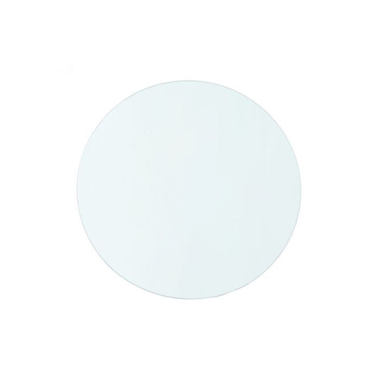 Bodrum Side Table Glass Top, Clear