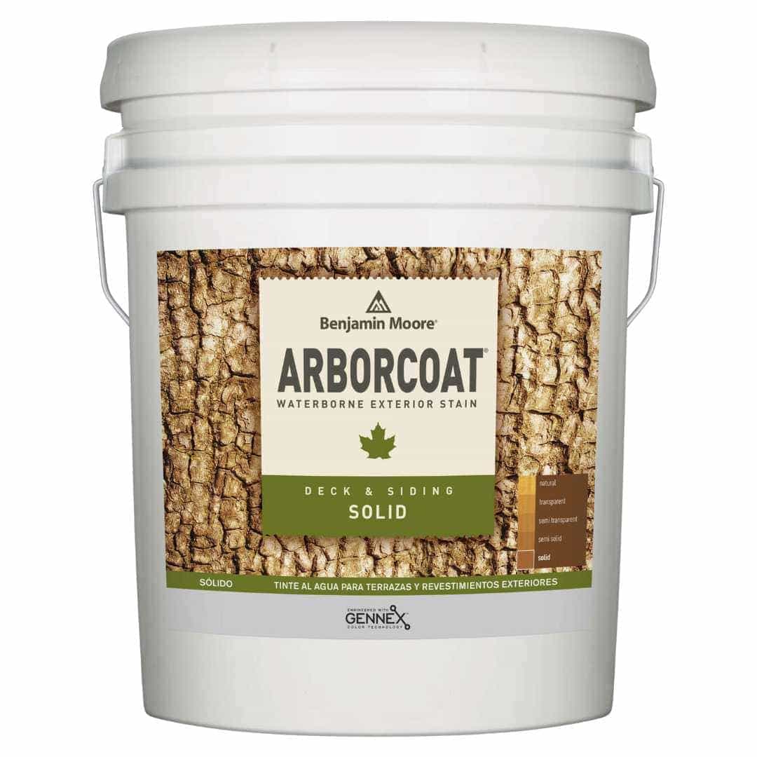 Benjamin Moore ARBORCOAT Solid Color Deck and Siding Stain