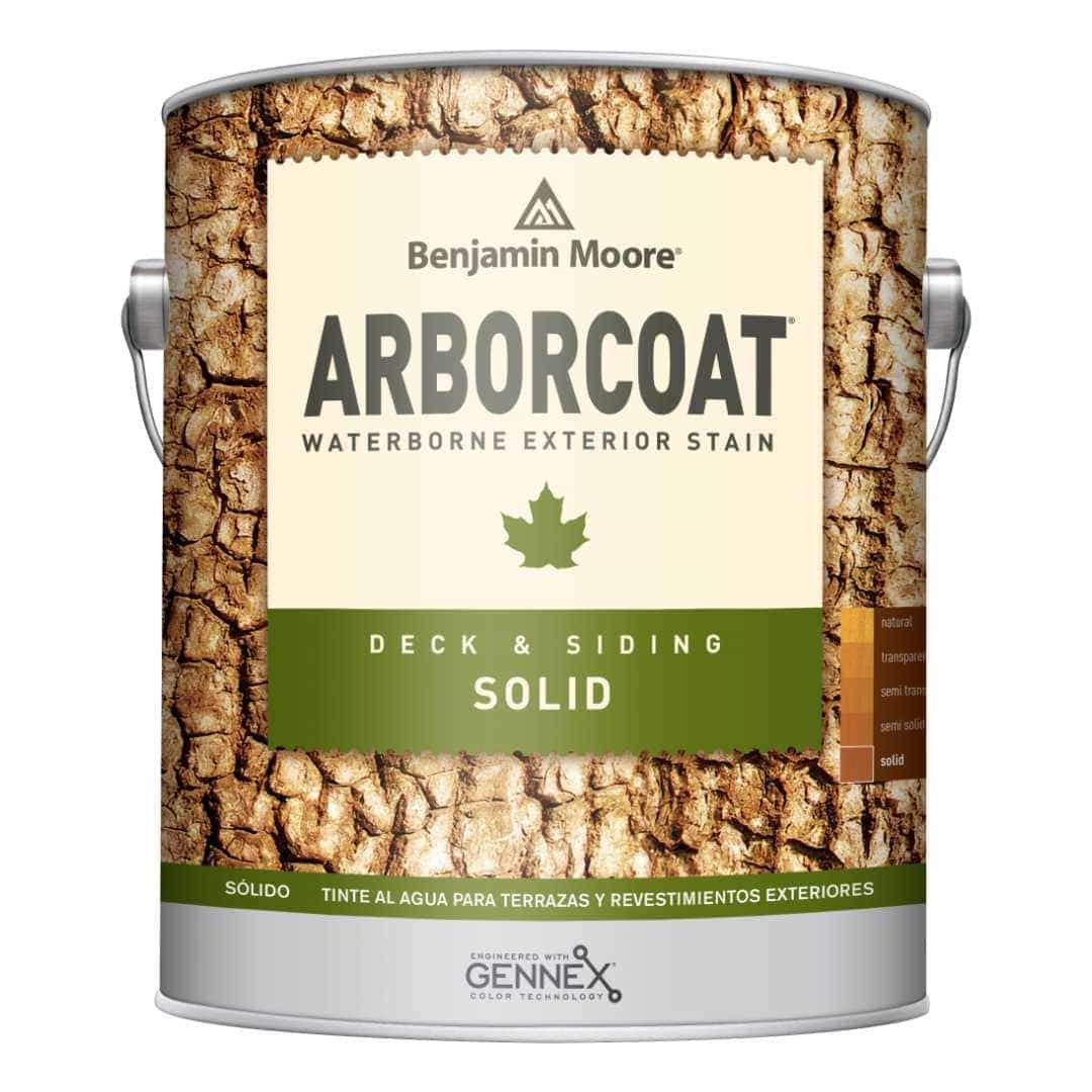 Benjamin Moore ARBORCOAT Solid Color Deck and Siding Stain