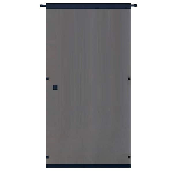 Screen Door Instant 38 in x 80 in Fiberglass Black Easy To Install With Hardware