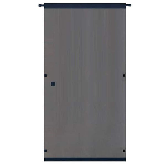 Screen Door Instant 38 in x 80 in Fiberglass Black Easy To Install With Hardware