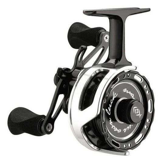 13 Fishing Black Betty 6061 Inline Ice Reel