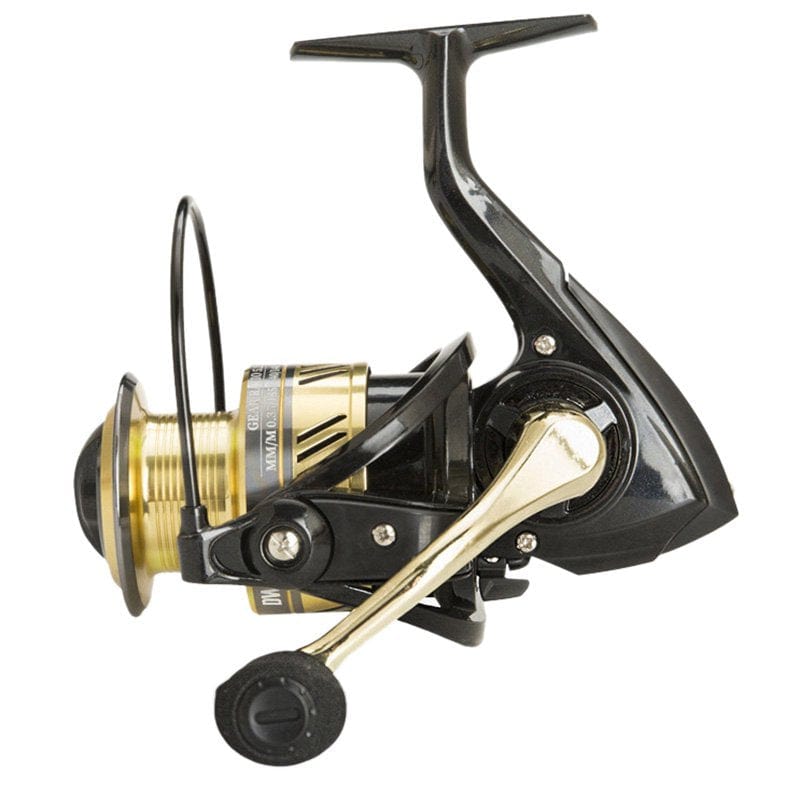DW-6000 Fishing Reel Metal Spool Spinning Reel 8KG Max Drag Nylon Shell 5.2:1 Saltwater Reel Fishing Accessories