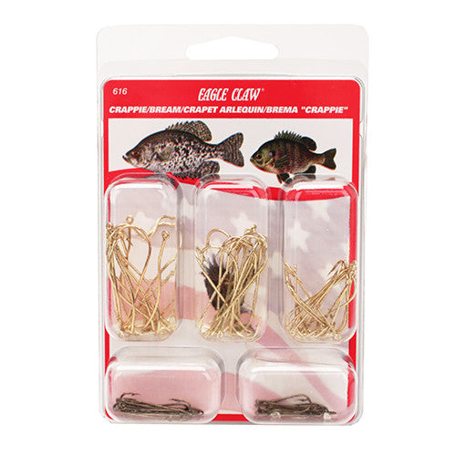 Crappie/Bream Hook Assortment Clam 80pcs - GhillieSuitShop