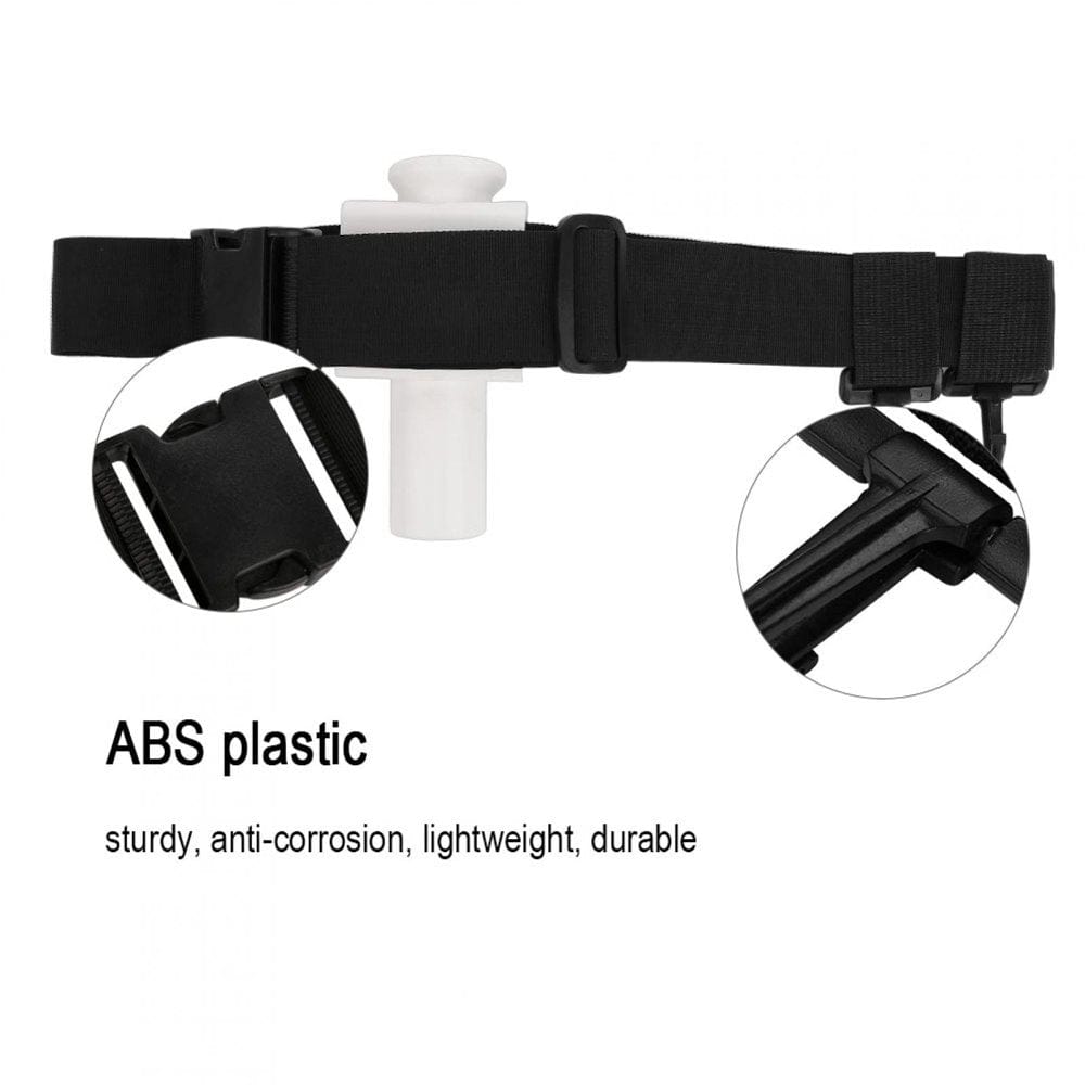 EBTOOLS Fishing Rod Holder Belt, Fishing Pole Belt, Lightweight Fishing Harness Fishing Accessories for Outdoor Recreation Outdoor Accessories