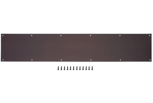Prosource 32293ORD-PS Kick Plate, Ornamental Bronze, 8" x 34"