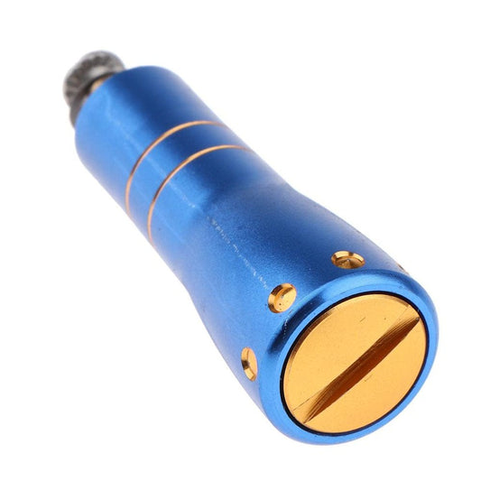 Fishing Reel Handle Non-Slip Rocker Accessories Carbon Fiber Baitcasting Frame Blue