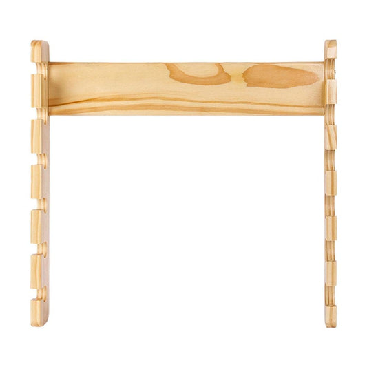 Fovolat Fishing Pole Holders|Wooden 6 Fishing Rod Holder for Garage|Wall Mount Rods Rack Organizer Storing Fishing Poles Accessories (21.2X19.6X20 in 1KG)