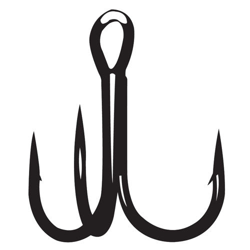 Treble S-Shank Rb Me Nsb 6, 12 Hooks P/P - GhillieSuitShop