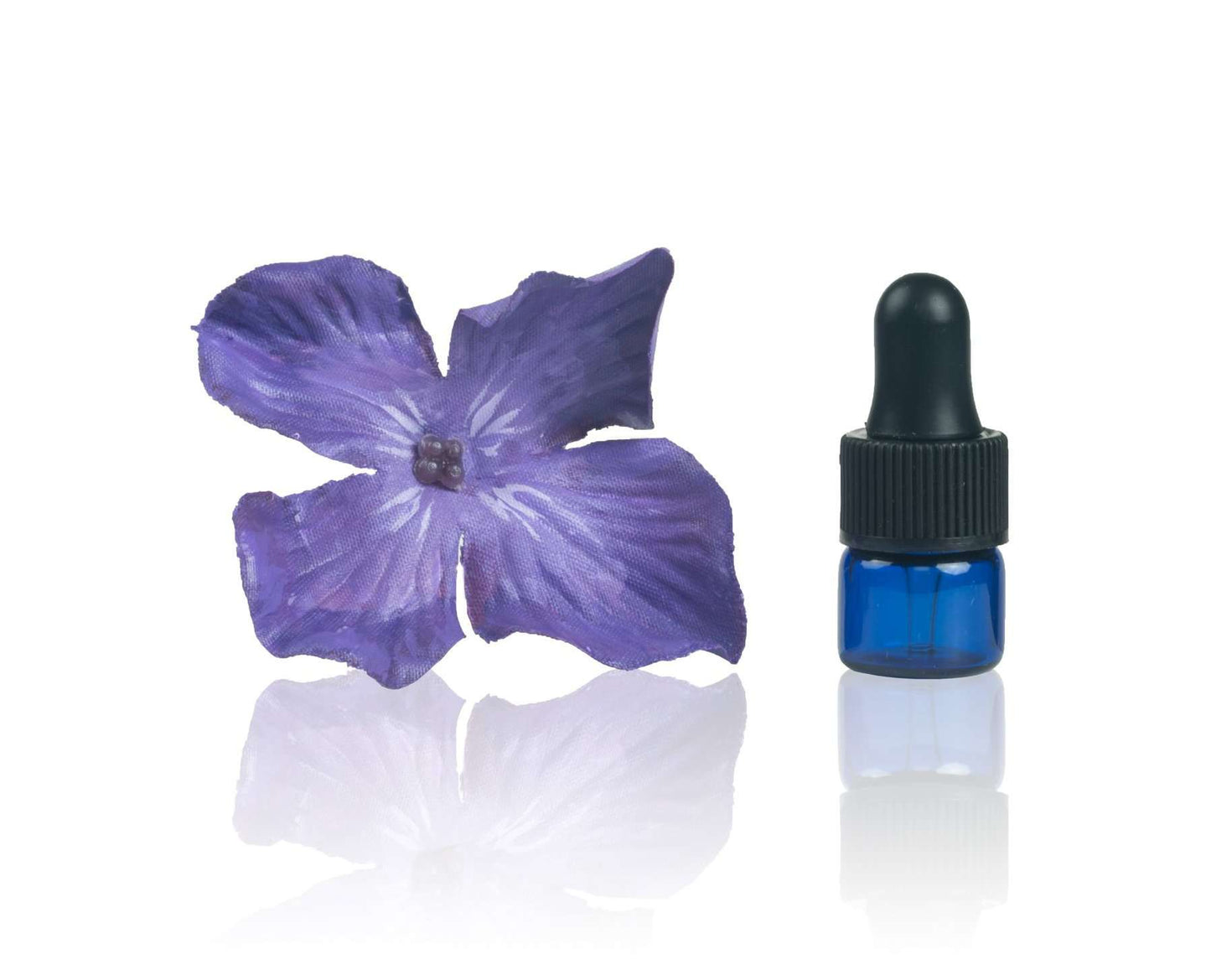 1 ml Blue Glass Vials w/ Black Dropper (Pack of 5) Sample Bottles Got Oils?