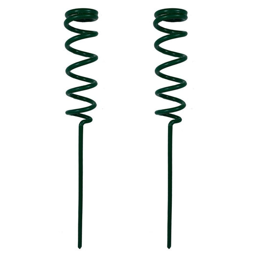 Heavy Duty Spiral Fishing Rod Ground Support Stand Holder (2 Packs)