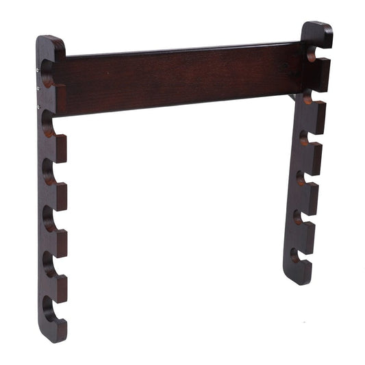 HERCHR Fishing Rod Carrier, Wood Fishing Rod Pole Reel Holder Mount Rods Rack Organizer Carrier Accessory, Fishing Rod Wall Mount