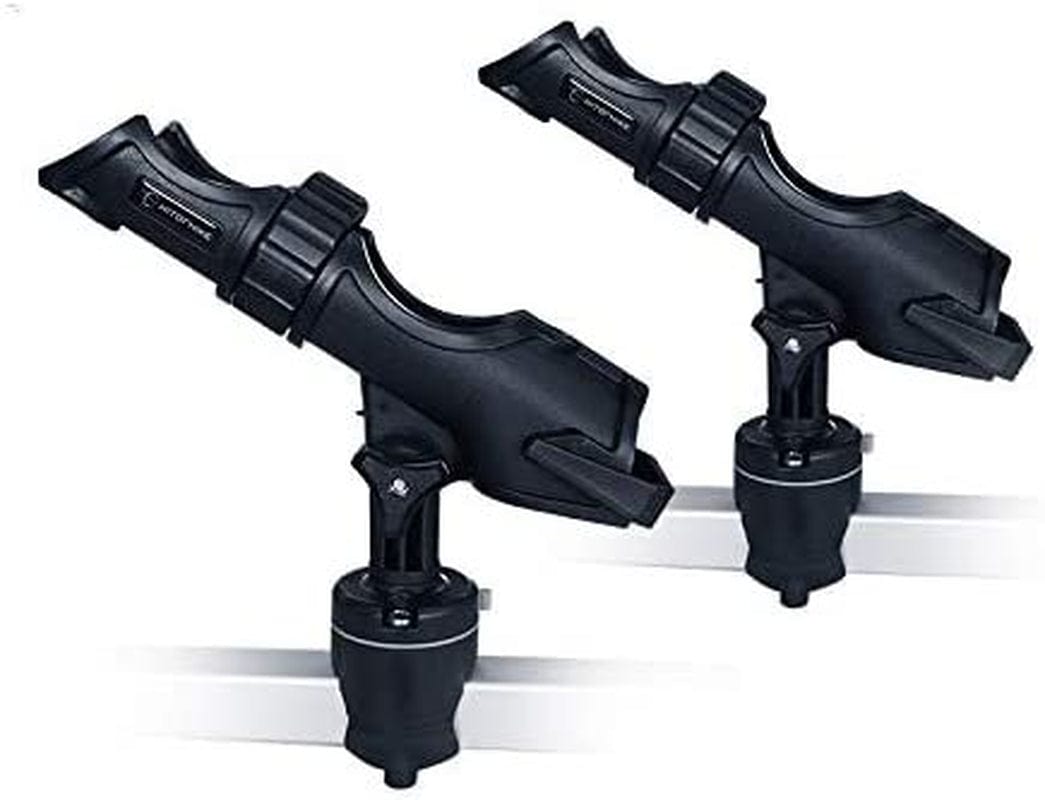 HITORHIKE Fishing Rod Holder Universal Fit Kit Allows for 360-Degree Adjustment Kayak Fishing Boat Powerlock Rod Holder