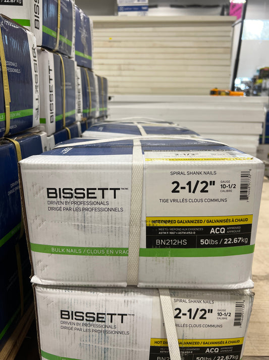 Spiral Shank Siding Nails