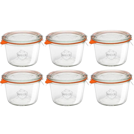 Jar Weck Tapered 370ml - set of 6