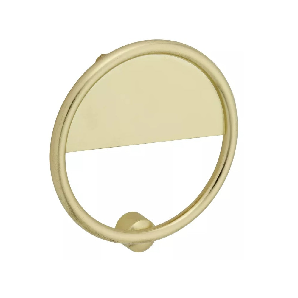 National Hardware N336-702 Door Knocker, Brushed Gold