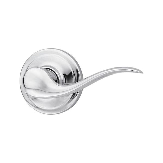 Passage Door Handle Polished Chrome Hall Closet Universal Microban Antimicrobial