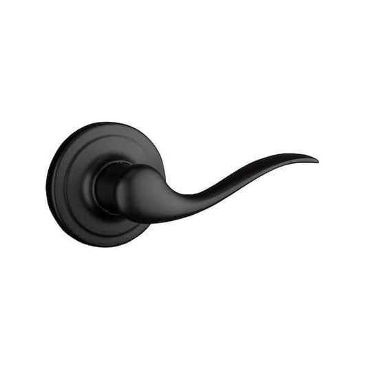 Passage Door Handle Matte Black Hall Closet Universal Microban Antimicrobial