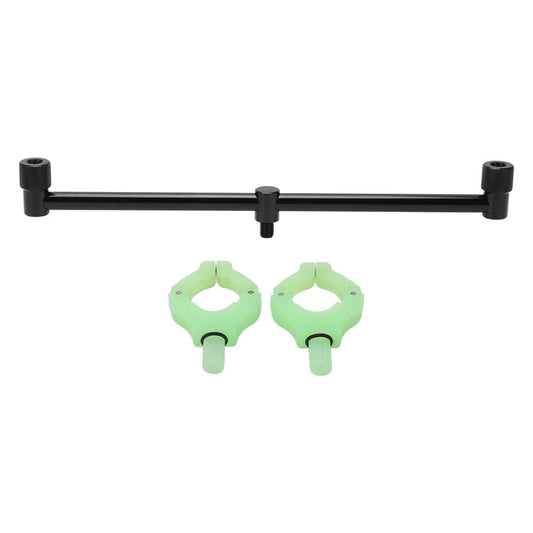 Magnetic Bracket Head, Fishing Rod Holder Fishing Tool Accessories Universal Thread Design Convenient for Fishing Rod 2 Head 30Cm / 11.8In Bracket + 2X Bracket Head