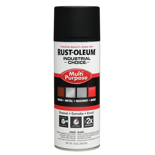 Rust-Oleum 257400 IC +SSPR 6PK 1600 PRIMER BLACK