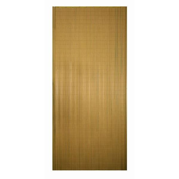Accordion Door Folding Natural 32 in. x 80 in. Horizon Vinyl Slats Decorative