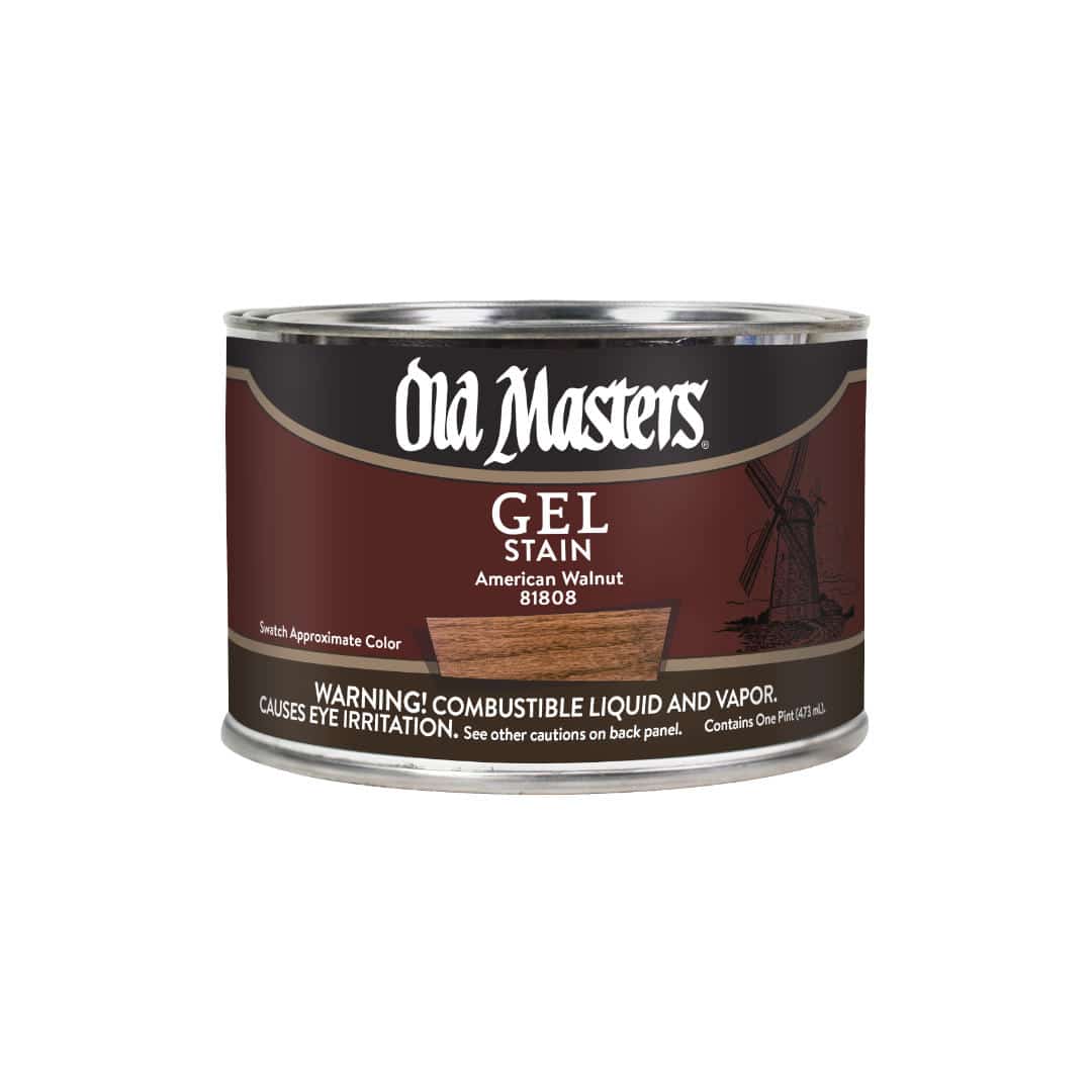 Old Masters Oil Based Gel Stain - Pint / American Walnut -