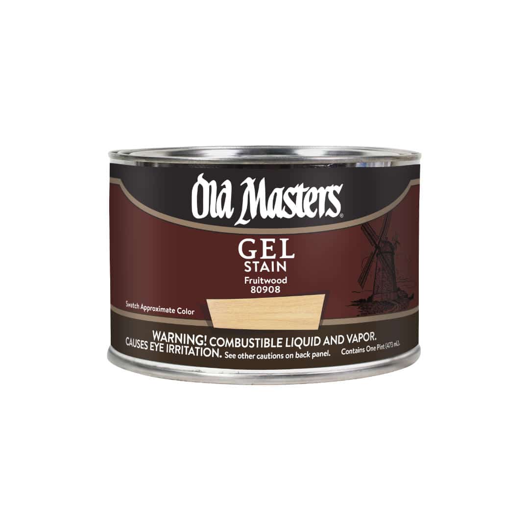 Old Masters Oil Based Gel Stain - Pint / Fruitwood - Stains