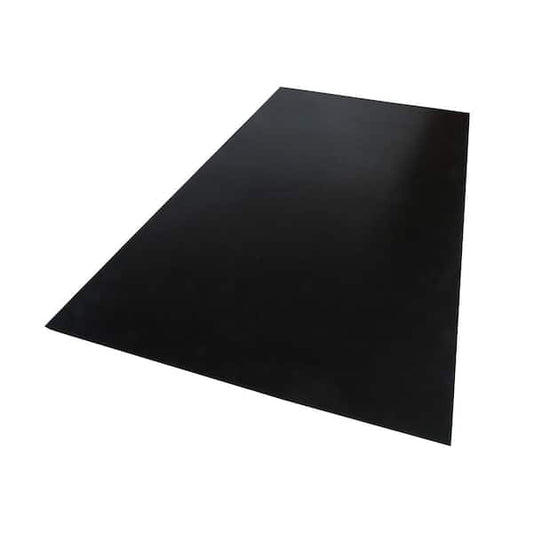 PVC Sheet Foam Black 18 in. x 24 in. x 0.118 in. For Crafts Interior Decorating