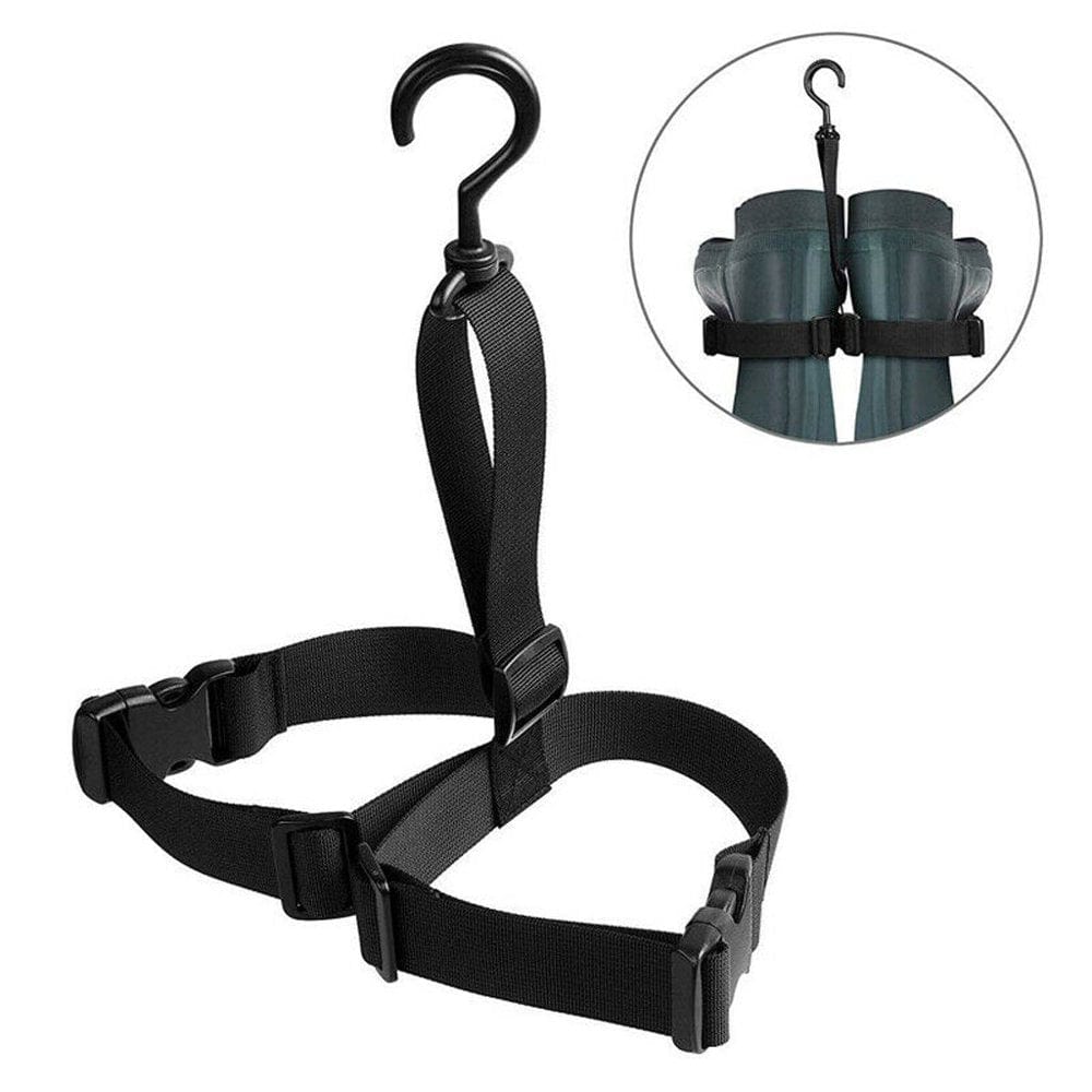 Rong Yun Fishing Wader Boot Hanger Strap Belt for Drying Wader Rack Storage(Buy 2 Get 1 Free)
