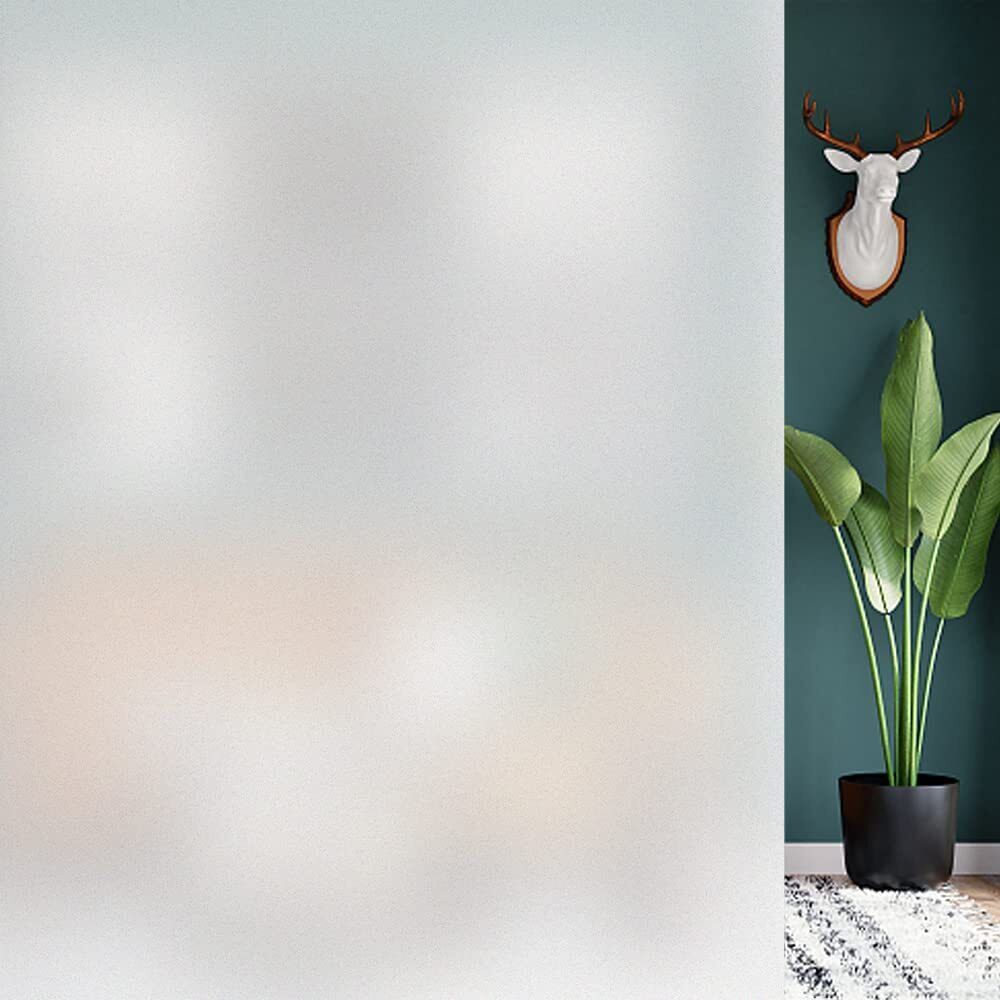 Kitcheniva Privacy Frosted Glass Sticker Window Film 35" x 78" 2 Packs