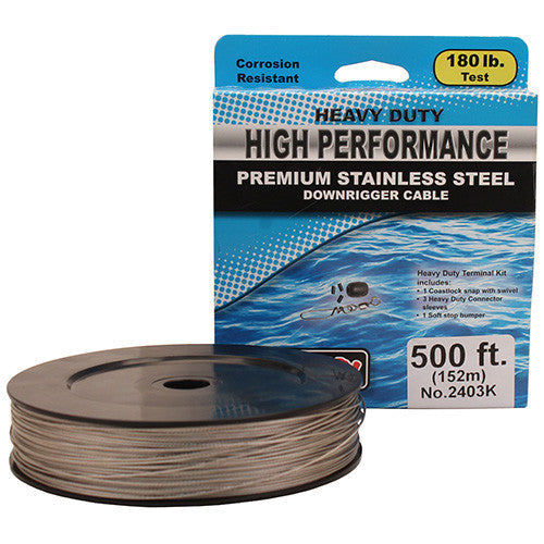 HP SS DwnRgr Cable,180lb, 500ft Spl, kit - GhillieSuitShop