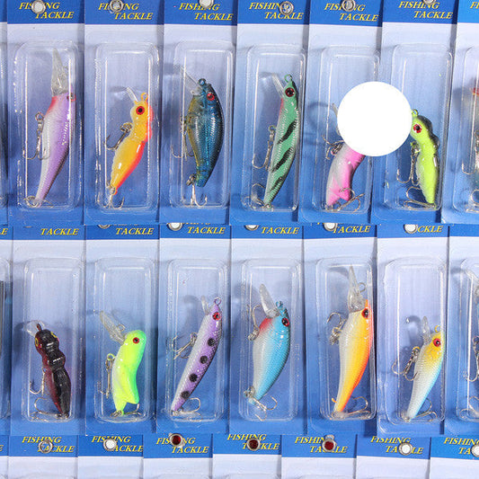 30pcs Kind of Fishing Lures Crank bait Baits Hooks Tackle EP9 - GhillieSuitShop