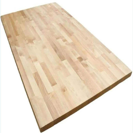 Hampton Bay 4 ft. L x 25 in. D Unfinished Birch Butcher Block Countertop - $80